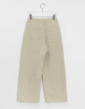 Himiro Basic Cotton Wide Pants
