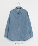 Hakuni Button Denim Over Shirt