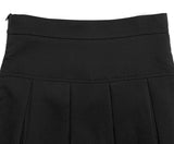 Sou pleats mini skirt