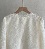 Loa Lace Flower Surgical Blouse