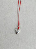 Viewmut Heart Pendant Silver Necklace