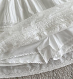 Alou Punching Lace Banding Mini Skirt Pants