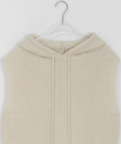 Haribu Knit Hood Vest