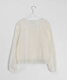 Hayoi Ribbon Lace Blouse