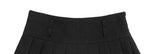 Huki Two Belt Set Pleated Mini Skirt