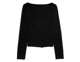 Chaeti Hook Shirring T-shirt