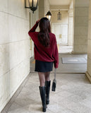 Sade Suede A-Line Mini Skirt