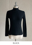 Bellimo Frill Wave Half-Neck Knit