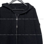 Quad Damage Knit Hooded Zip-Up