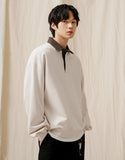 Aaron Rugby Collar Sweatshirt