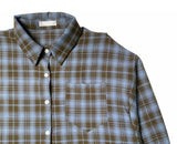 Sheer Overfit Check Shirt