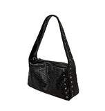 Hifi Mix Studded Shoulder Bag