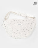 Shuto Dot Patch Shoulder Crossbody Bag
