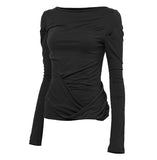 Drape Layered Long Sleeve