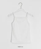 Hindou Ribbed Basic Slim Sleeveless