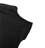 INVIVE HALF NECK SLEEVE T
