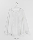 Youkus Summer Hood See-through Long Sleeve Shirt