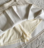 Abeto Pleated Mini Skirt Pants (Belt Set))