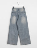 Hayen Parachute Wide Denim Pants