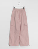Heyou Summer Banding Wide Cargo Pants