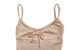 Yayo Crop Sleeveless Cardigan Set