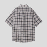 Alo summer linen checked shirt