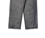 Kanti Wide Cut Washing Denim Pants