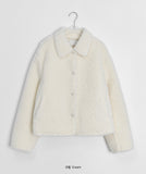 Tsubami Collar Fleece Crop Jacket