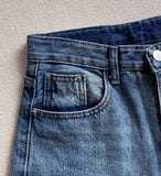 Mobel Cotton Wide Denim Pants