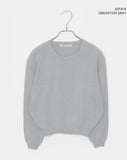 Abil Basic Round Neck Long Sleeve Knit