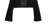 Shopper Linen Strap Bolero Cardigan