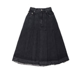 DENIM PLEATS SK