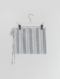 Hoch Summer Stripe Wrap Skirt Pants
