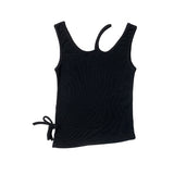 Ribo Cut Out Bustier T-shirt Set