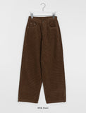 Hikoi String Corduroy Wide Pants
