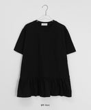 Himoe Frill Layered Short Sleeve Tee