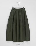 Elcheuki Pintuck Balloon Banding Skirt