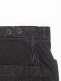 FOLD BLACK POCKET DENIM