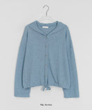 Albi Summer String Hood Cardigan