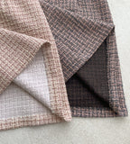 Jenshua Pearl Tweed H-Line Mini Skirt