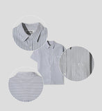 Ale Stripe Linen Short Sleeve Shirt