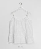 Trel Flower Lace Sleeveless Blouse