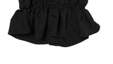 Fearin Shirring Sleeveless Ribbon Blouse