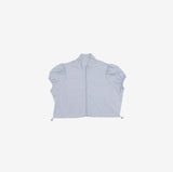 Amua Crop String Half Zip-Up