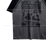 Age Raglan overfit short sleeve t-shirt
