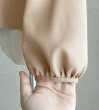 Deca Peplum Trench Jacket Blouse (Belt Set)