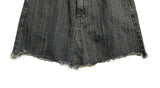 Abyss Washing Denim Mini Skirt