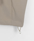 Achone String Pocket Crop Hood Jumper