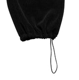 Sada corduroy corduroy string wide pants