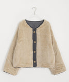 Vinson reversible quilted fleece jacket